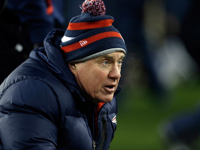 New England Patriots' Bill Belichick on December 30, 2012
