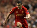 Oussama Assaidi of Liverpool during their match with Young Boys on 22 November, 2012