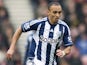 West Brom's Peter Odemwingie in action on November 24, 2012
