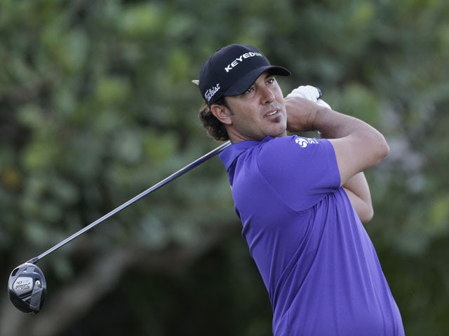Scott Piercy in action at the Tournament of Champions PGA golf tournament on 8 January, 2013