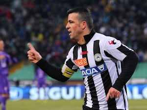Team News: Di Natale, Muriel start for Udinese