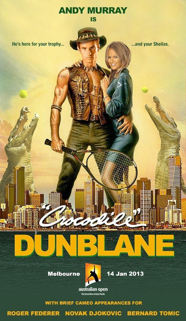 Andy Murray in Crocodile Dunblane
