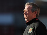 Brian Flynn, when manager of Wales under 21s, on February 29, 2012