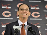 The Chicago Bears unveil their new head coach Marc Trestman at a press conference on January 17, 2013