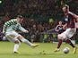 Celtic's Gary Hooper scores his second against Hearts on January 19, 2013