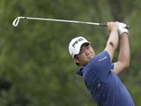 James Hahn on the course during the first round of play in the Tour Championship golf tournament on September 20, 2012