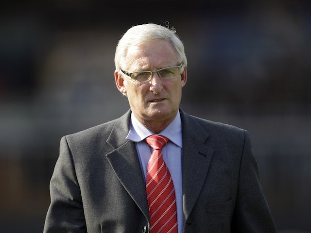 South Africa coach Gordon Igesund on the touchline during a friendly against Brazil on September 7, 2012