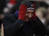 Crystal Palace manager Ian Holloway prior to kick off in his sides FA Cup third round replay match with Stoke City on January 15, 2013