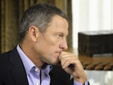 Lance Armstrong during his interview with Oprah Winfrey on January 14, 2013