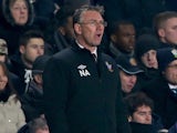 Southampton manager Nigel Atkins on the touchline against Chelsea on January 16, 2013