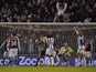 West Brom's Peter Odemwingie scores a late equaliser against Aston Villa on January 19, 2013