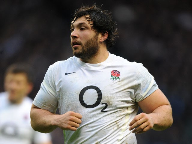 Alex Corbisiero playing for England against Ireland on March 17, 2012