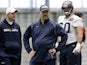 Seattle Seahawks defensive coordinator Gus Bradley stands on the field during his sides practice on January 10, 2013