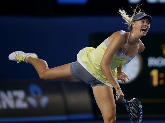 Sharapova eases past Venus