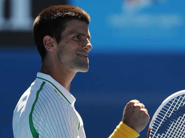 Djokovic pleased with court condition