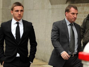 Anton Rodgers and Brendan Rodgers at court on January 22, 2013