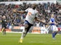 Bolton Wanderers' Marvin Sordell celebrates scoring for his side in their match against Everton on January 26, 2013