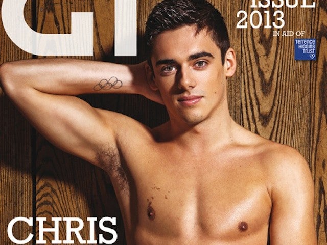 Chris Mears strips for Gay Times mag (4x3 version)