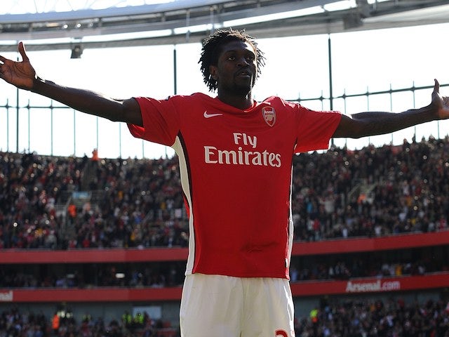 Emmanuel Adebayor for Arsenal in 2009