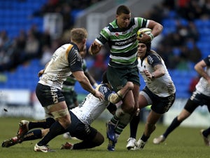 London Irish's Guy Armitage in action against Worcester on January 27, 2013