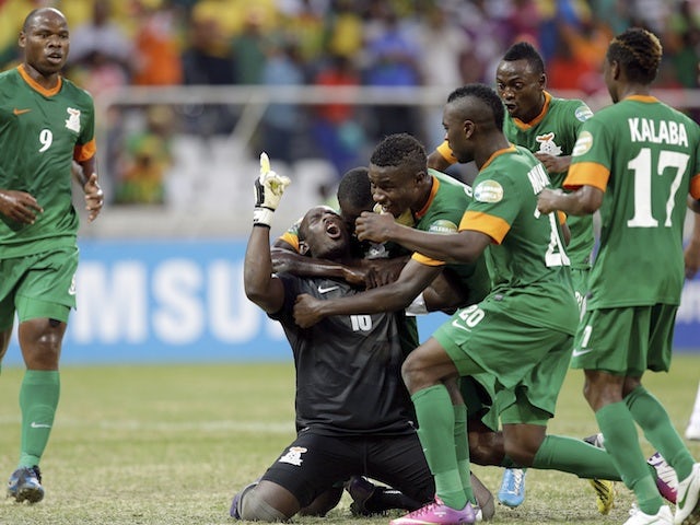 Zambia hold Nigeria in Nelspruit