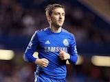 Chelsea player Marko Marin during his sides match against Wolverhampton Wanderers on September 25, 2012
