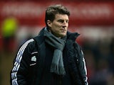 Swansea City manager Michael Laudrup during the match against Chelsea on January 23, 2013