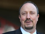 Chelsea interim manager Rafa Benitez prior to kick-off in the FA Cup fourth round tie against Brentford on January 27, 2013