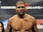 Rampage Jackson during the weigh in before his fight against Jon Jones on September 23, 2011