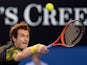 Britain's Andy Murray in action during the men's final of the Australian Open tennis championship on January 27, 2013