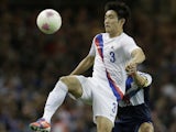 South Korea's Yun Suk-Young in action against Team GB at London 2012 on August 4, 2012