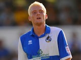 Bristol Rovers player Cian Bolger during his sides match with Cheltenham Town on October 1, 2011