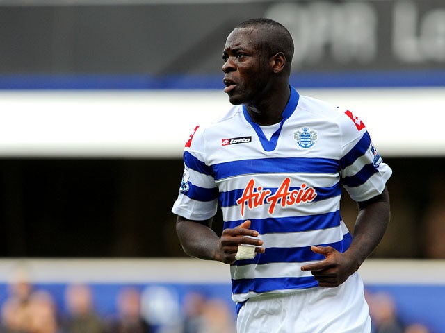 New QPR signing Christopher Samba makes his debut against Norwich on February 2, 2013