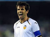 Valencia player David Albelda during his team's match with Chelsea on September 28, 2011