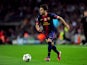 Barcelona's Jordi Alba during his sides Champions League match with Celtic on October 23, 2012