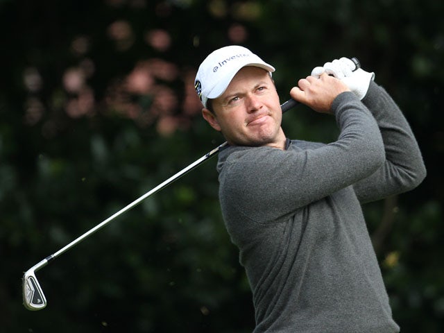 Richard Sterne of South Africa during the 2012 Open Championship on July 20, 2012