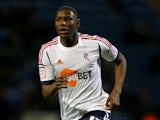 Bolton Wanderers player Benik Afobe during a match on January 12, 2013
