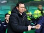 Ross County manager Derek Adams on the touchline against Celtic on December 22, 2012