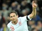 England's Frank Lampard celebrates after scoring against Brazil on February 6, 2013