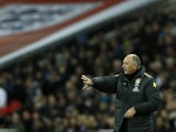 Brazil manager Luiz Felipe Scolari on the sideline during his team's match with England on February 6, 2013
