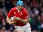Justin Tipuric runs with the ball for Wales in their match against Ireland on February 2, 2013