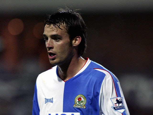 Former Blackburn Rovers player Matt Jansen during a match on November 21, 2004
