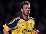 Morten Wieghorst during a Brondby game on March 3, 2004