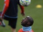 Marseille defender Souleymane Diawara during a training session on March 12, 2012