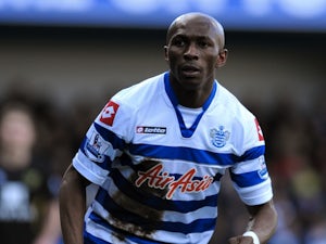 QPR defender Stephane Mbia in action against Norwich on February 2, 2013