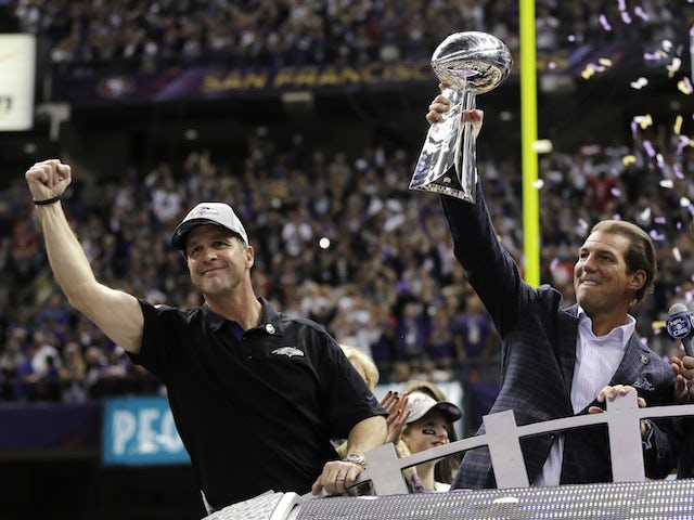 The Ravens have the Lombardi Trophy