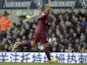 Newcastle winger Yoan Gouffran celebrates his goal against Spurs on February 9, 2013