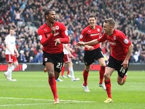 Cardiff clinch one-goal advantage