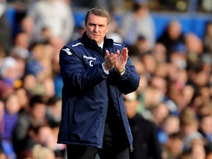 Birmingham City manager Lee Clark on the touchline during the match against Watford on February 16, 2013