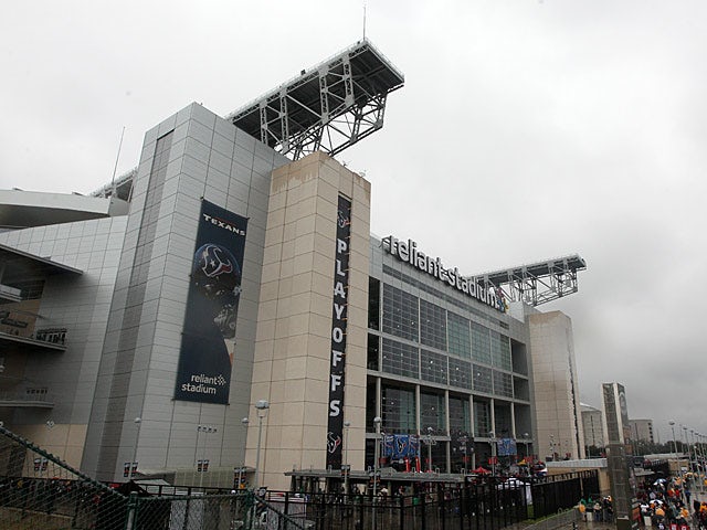 Fans enter the Reliant Stadium, home of the Houston Texans on January 5, 2013